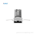 Square Dubul-Head Led Hotel Downlight Square Dubul-Head Adjustable Angle Led Hotel Downlight Supplier